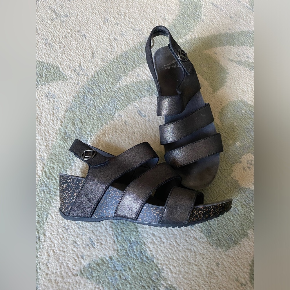 Dansko wedge sandals size 39 or 8.5